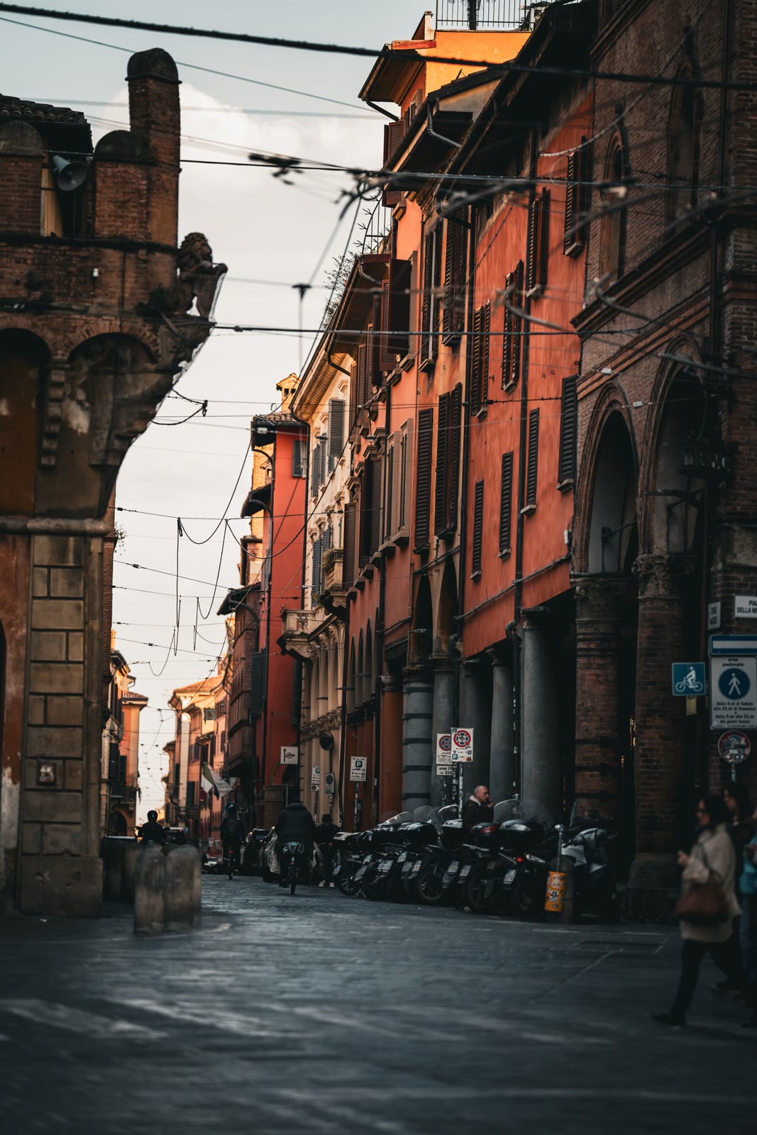 Historic Bologna architecture