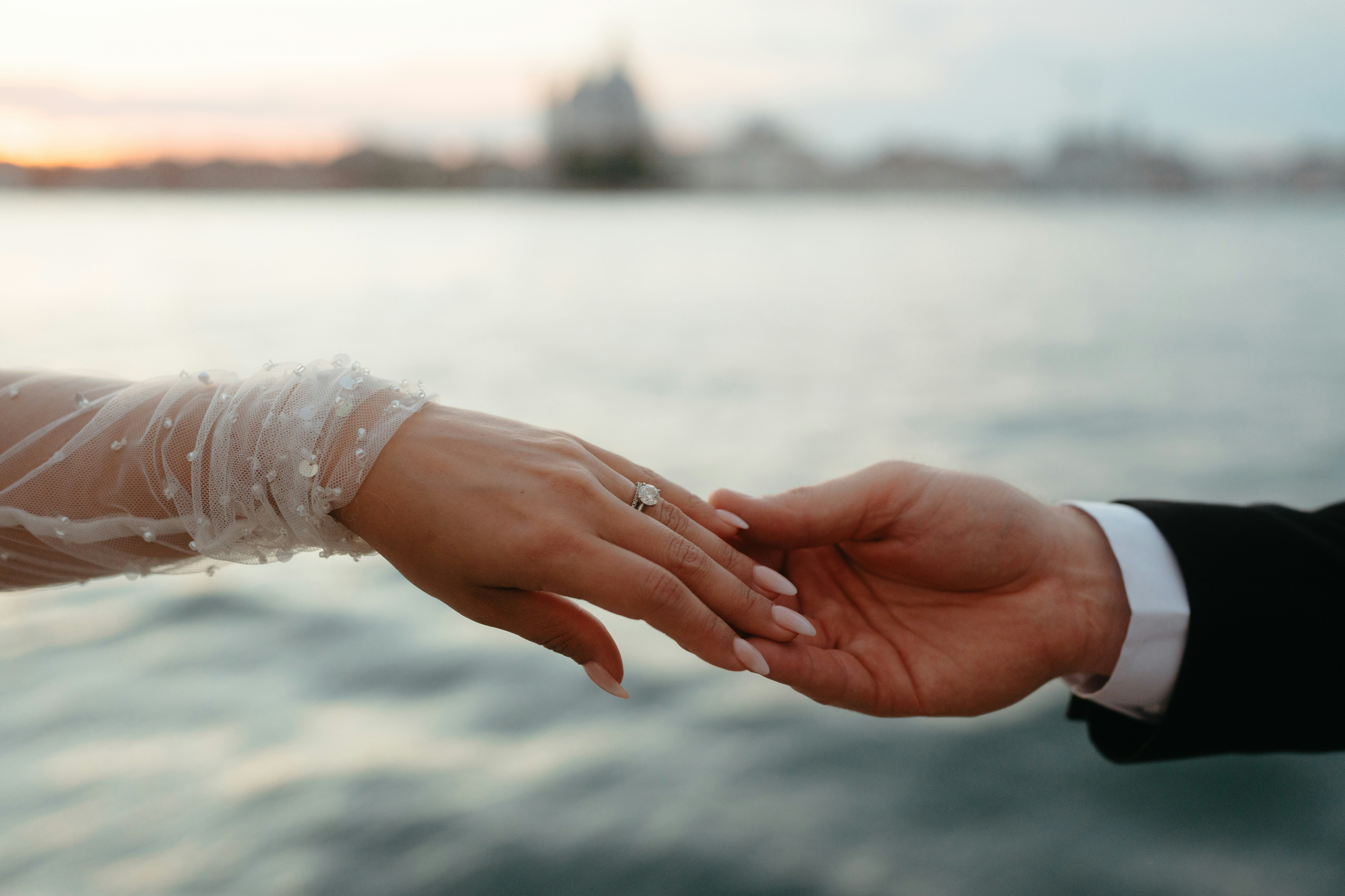 Hands held together